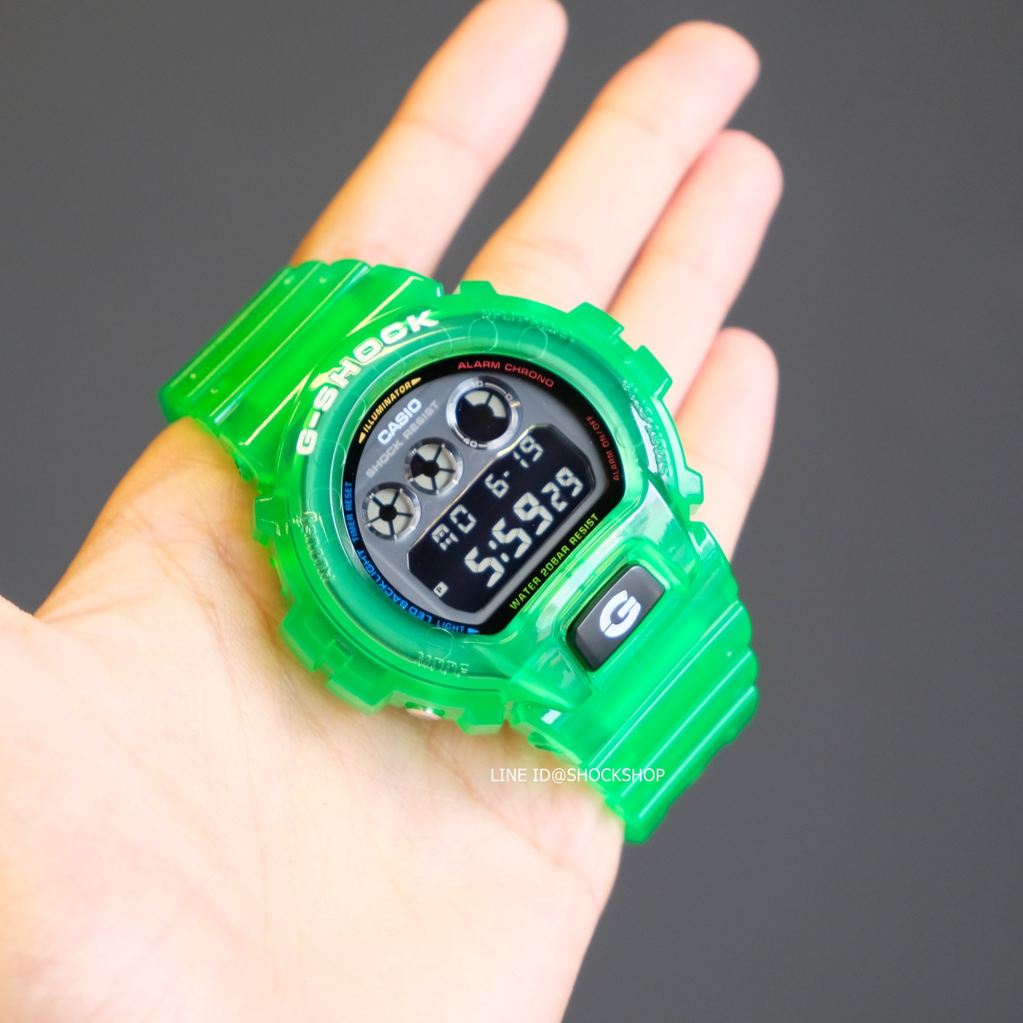 นาฬิกาผู้ชาย G-SHOCK รุ่น DW-6900JT-3DR จีช็อค