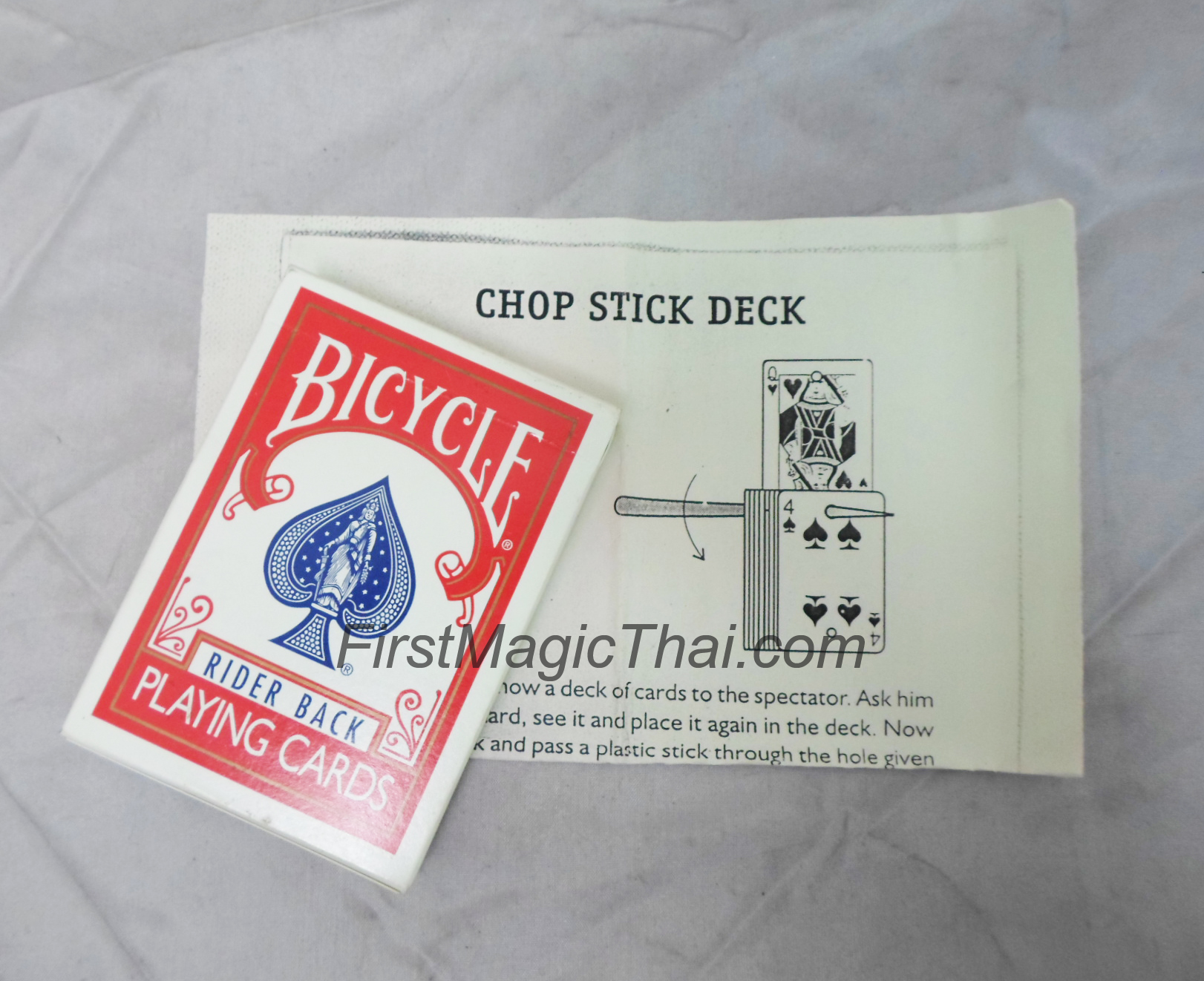 ไพ่ตะเกียบชุดbicycle / chop stick deck