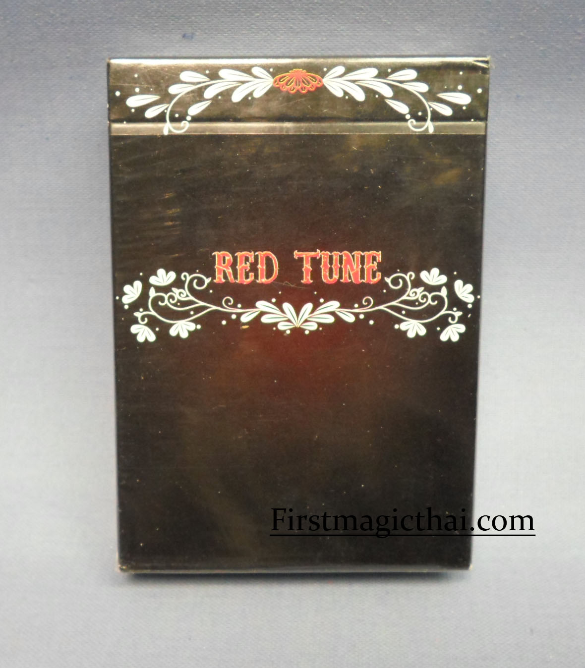 Red Tune Playing Cards
