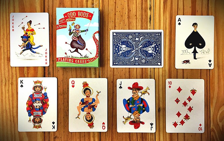 Odd Bods Playing Cards