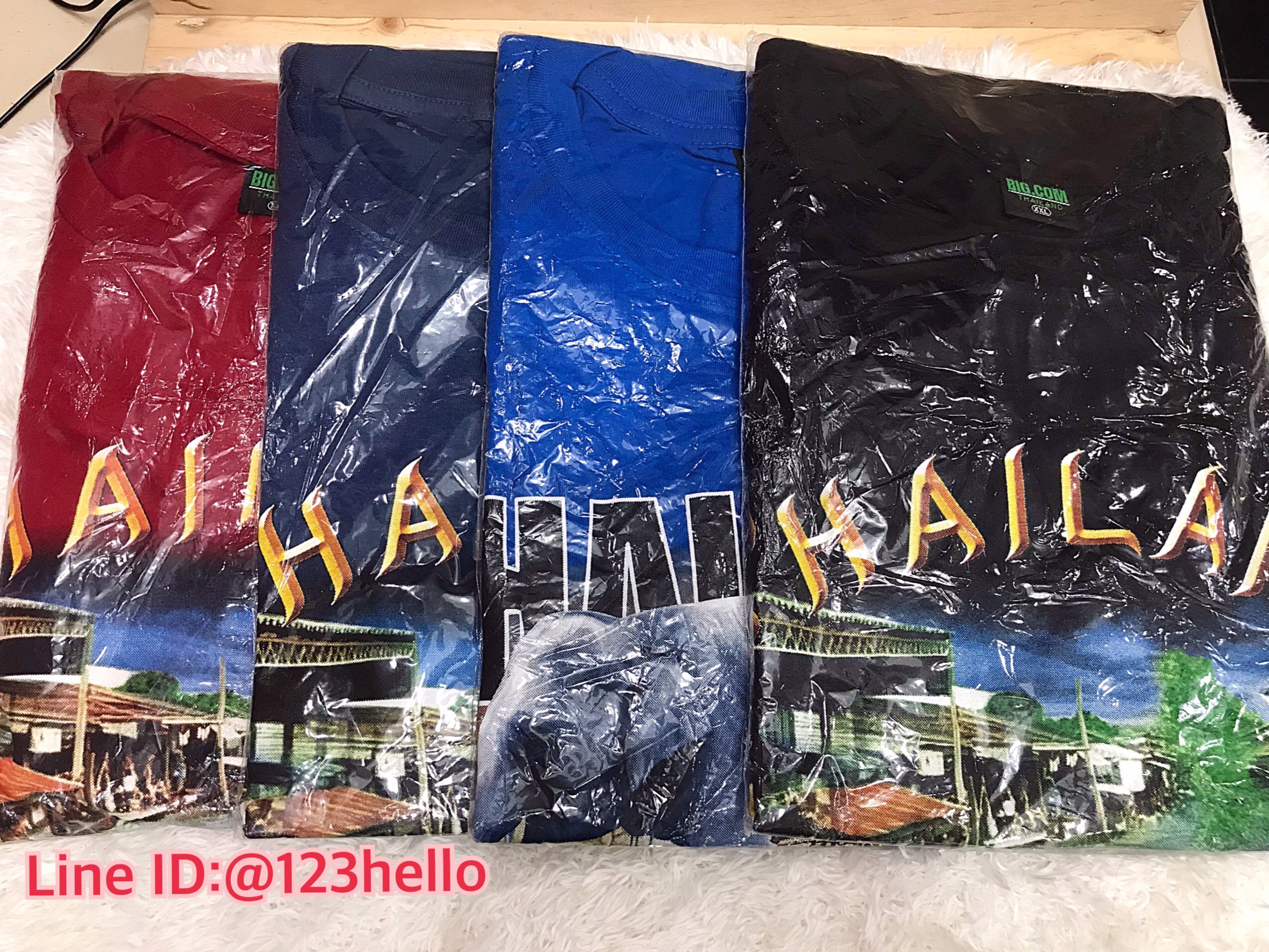 เสื้อยืดลายช้างไทย