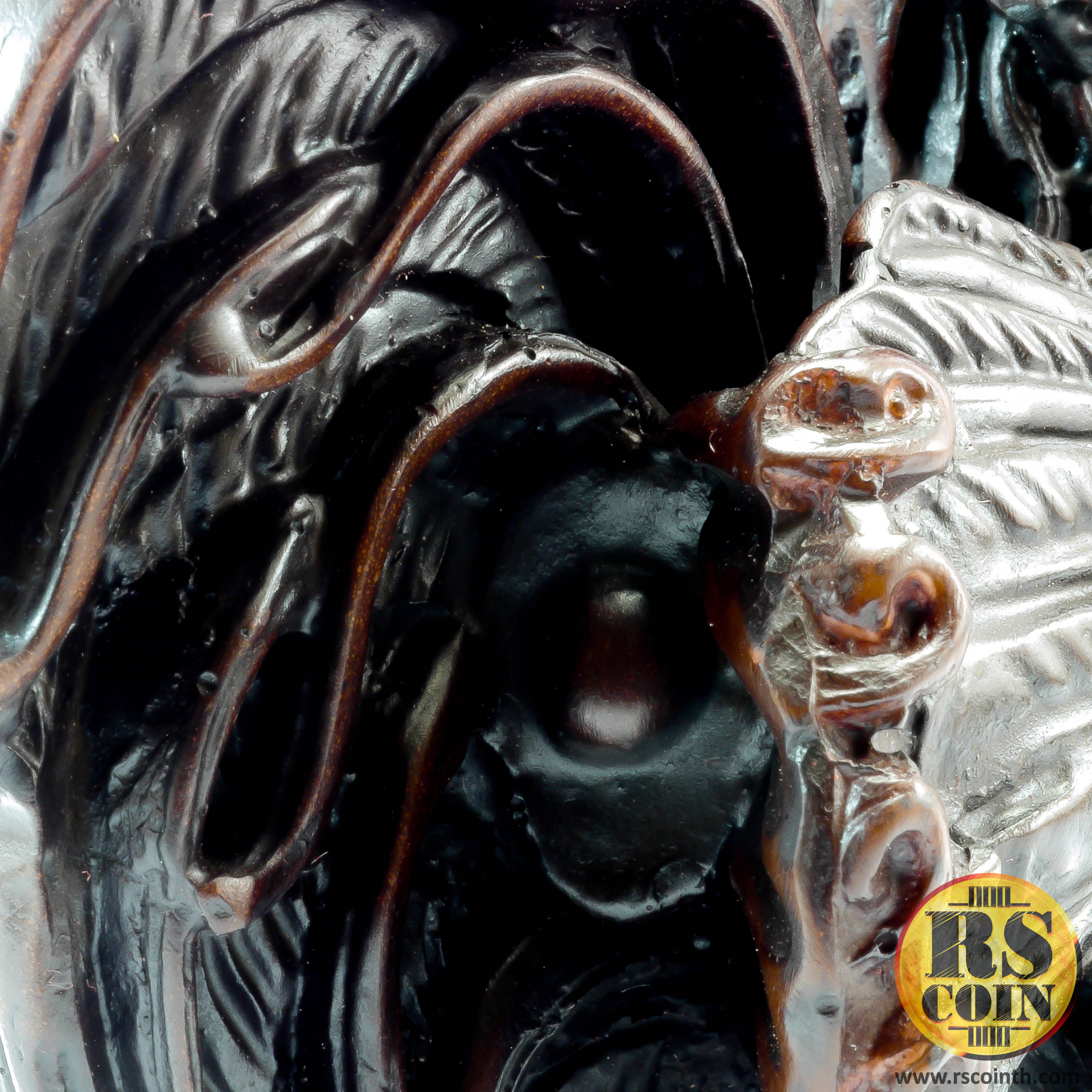 รูปปั้นหิน - ไก่นำโชค (Thai Sculpture Stone Animal Chicken Hen Chinese Design)