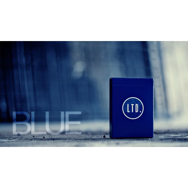 Limited Ltd Blue Playing Cards
