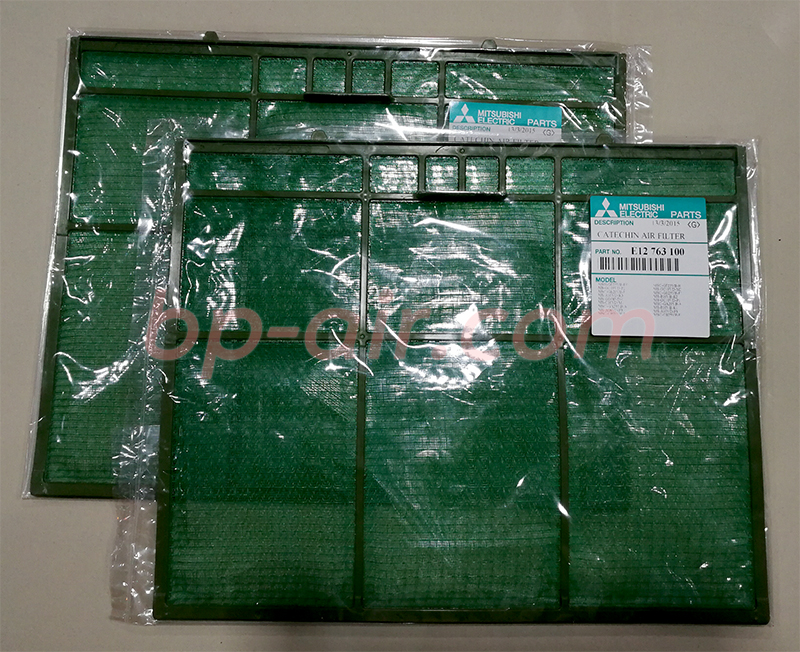 ฟิลเตอร์กรองฝุ่น E12763100 1 คู่ (2 แผ่น)