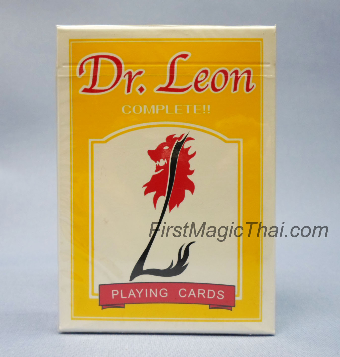 Dr.Leon Playing Card (Yello)
