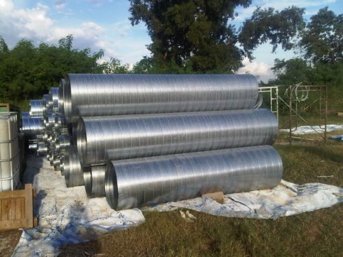 ท่อตรง Spiral ขนาด Dai. 30cm (10 นิ้ว)