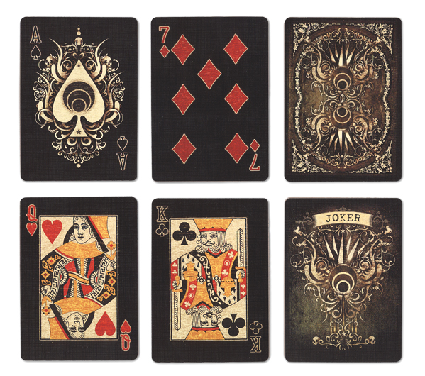 Bicycle Karnival Earthtone9 Playing Cards
