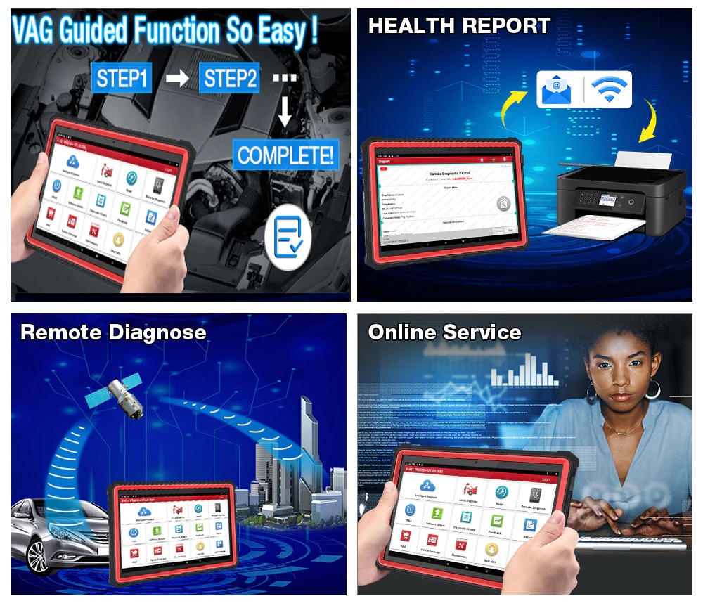 Launch X431 V Plus V4.0 12V สำหรับ รถยนต์ และ 24V สำหรับ รถบรรทุก เครื่องมือวิเคราะห์ รถยนต์ เครื่องสแกนรถยนต์ เครื่องมือวินิจฉัยรถยนต์ เครื่องสแกนโค้ด วิเคราะห์รถยนต์ อ่านโค้ดต่างๆ HD3 HDIII for 12V cars & 24V Trucks Code Reader Car Scanner Automotive