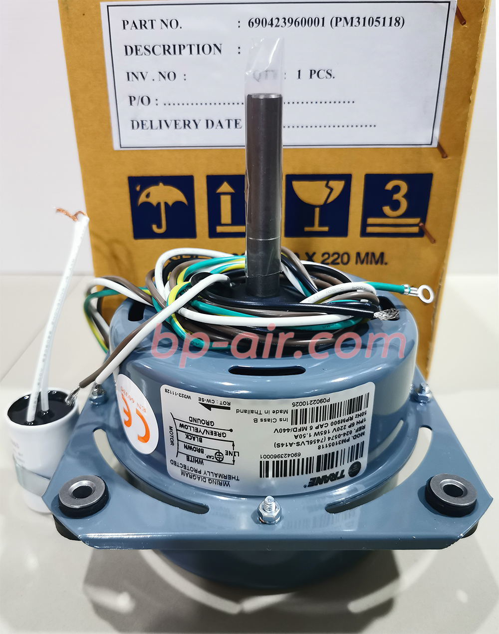 มอเตอร์คอยล์ร้อน TTK036QB00CA,TTK036QD00BA,TTK042KD