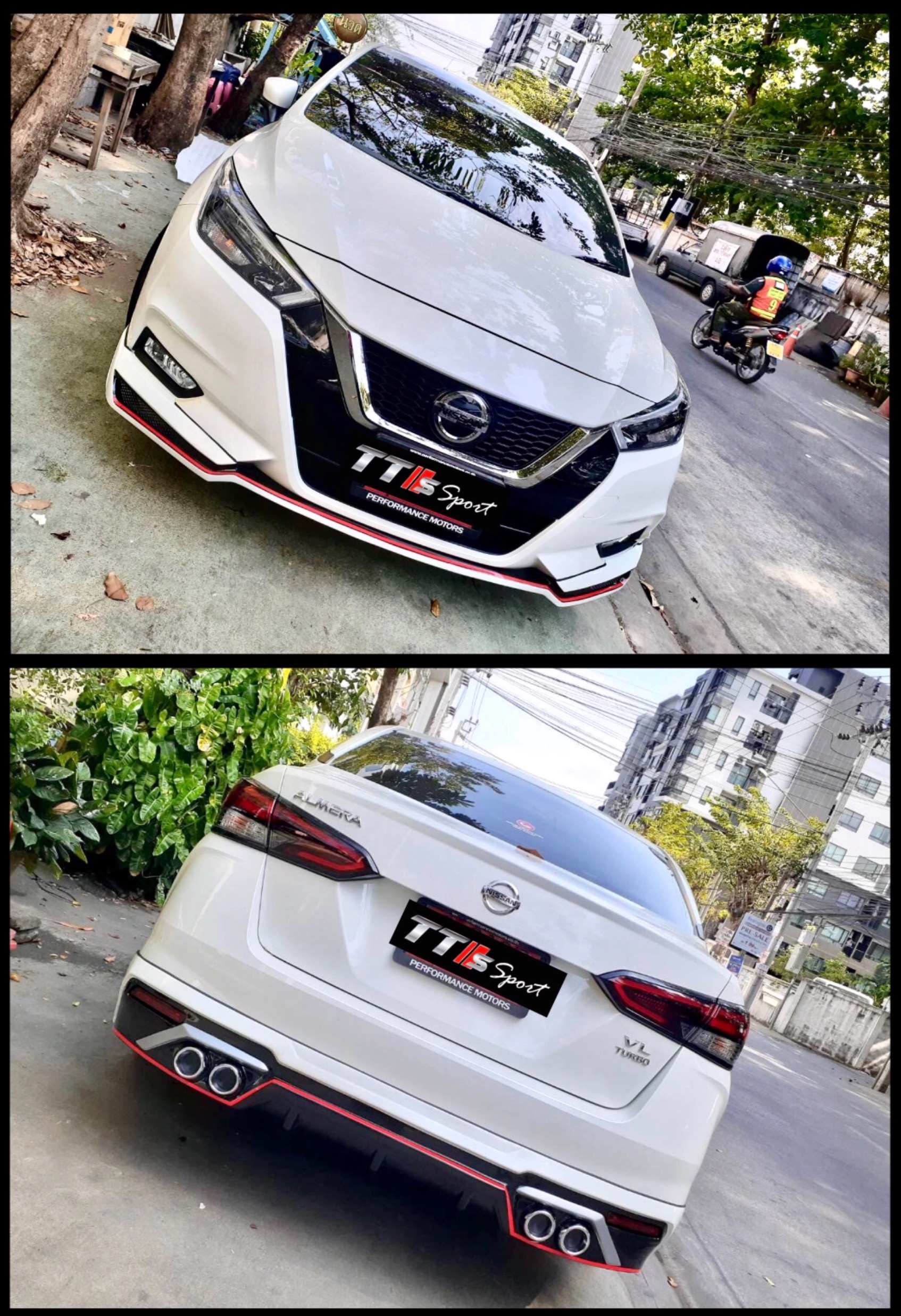 ชุดแต่ง Nissan Almera 2020 By TTS