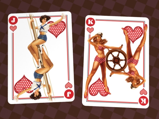 Bicycle Pin-up Playing Cards