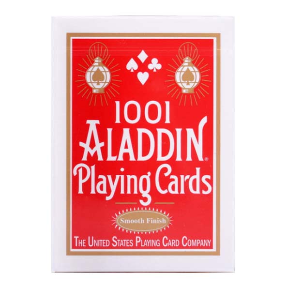 Aladdin 1001 Playing Cards สีแดง