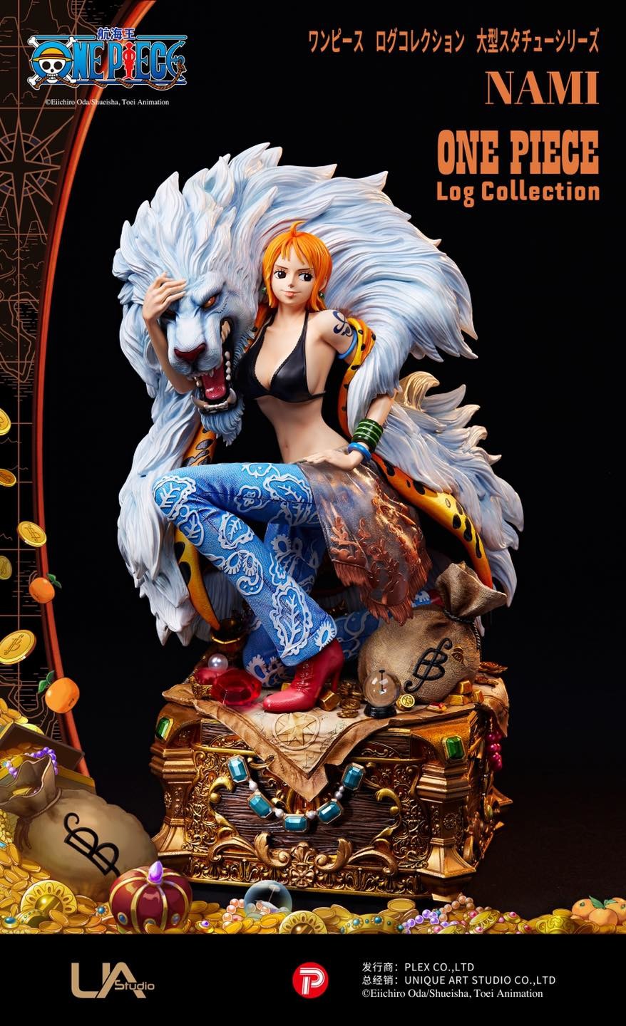Nami One Piece Log Collection Statue
