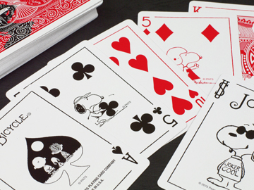 Bicycle Peanuts Playing Cards