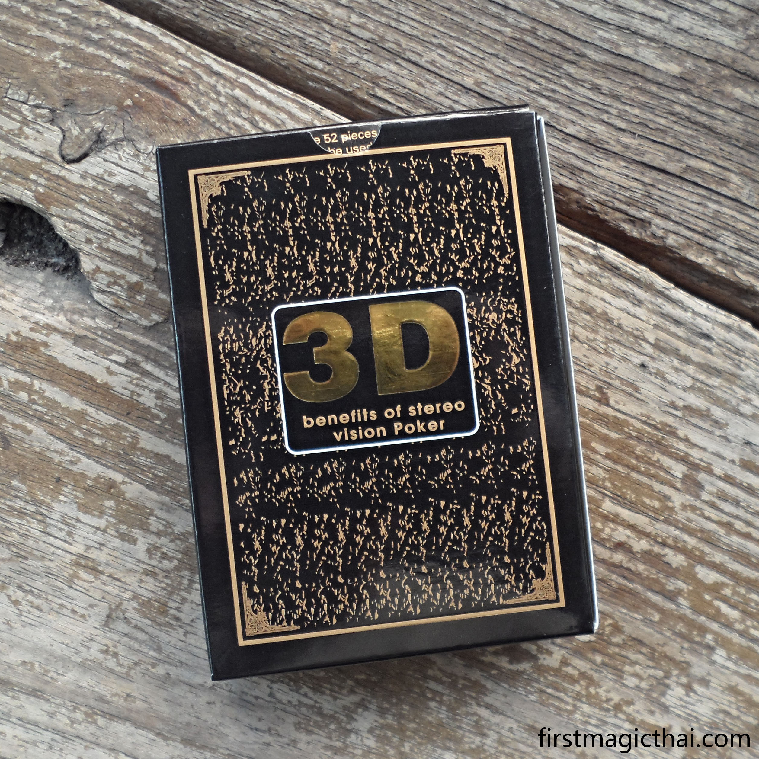 ไพ่สะสม ลายหลัง 3มิติ / 3D Playing Cards
