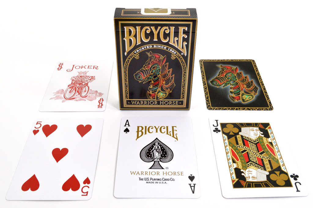 Bicycle Warrior Horse Playing Cards
