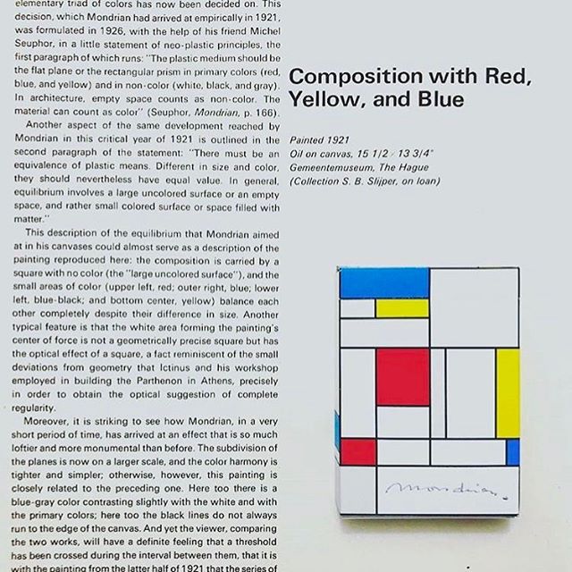 Mondrian Playing Cards