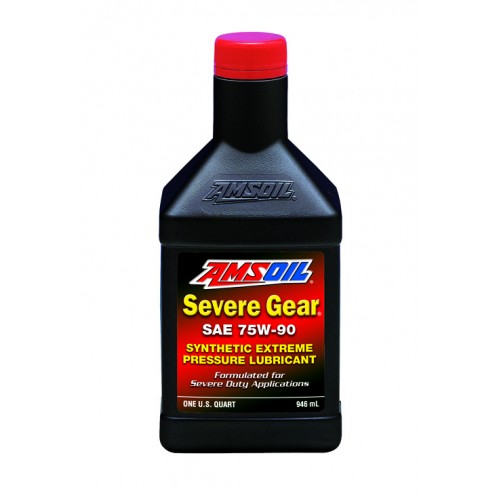 น้ำมันเกียร์สังเคราะห์และเฟืองท้าย Severe Gear AMSOIL รุ่น 75W-90 ขนาด 0.946 ลิตร