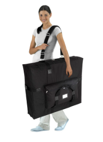 เตียงสปาพับได้ พร้อมช่องคว่ำหน้า รุ่น PRFโครงเหล็ก สีดำ มีรับประกัน 1 ปี