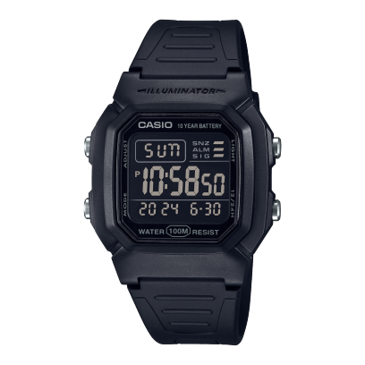 นาฬิกาข้อมือ ดิจิตอล CASIO รุ่น W-800H-1BV คาสิโอ
