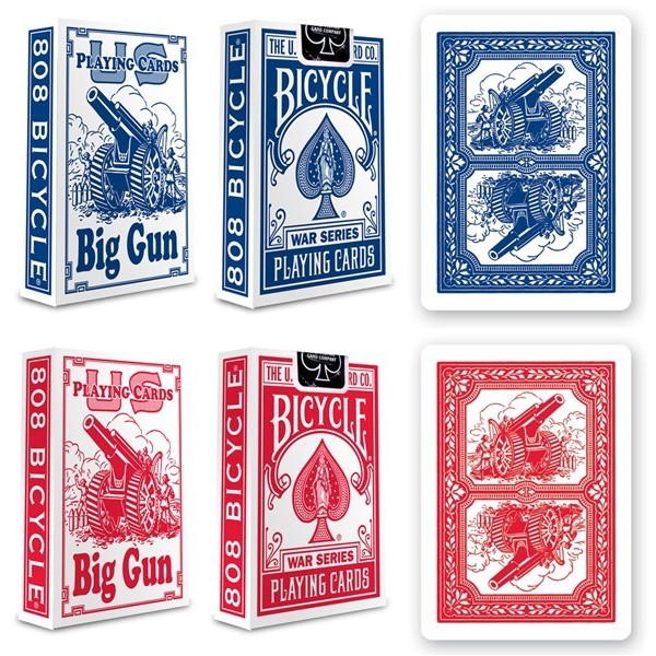 Bicycle Big Gun Red Playing Cards