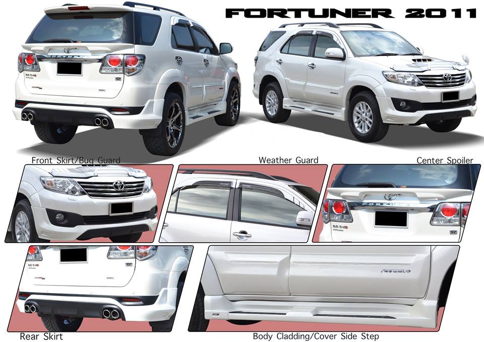 ชุดแต่ง Toyota Fortuner 2012 By RBS