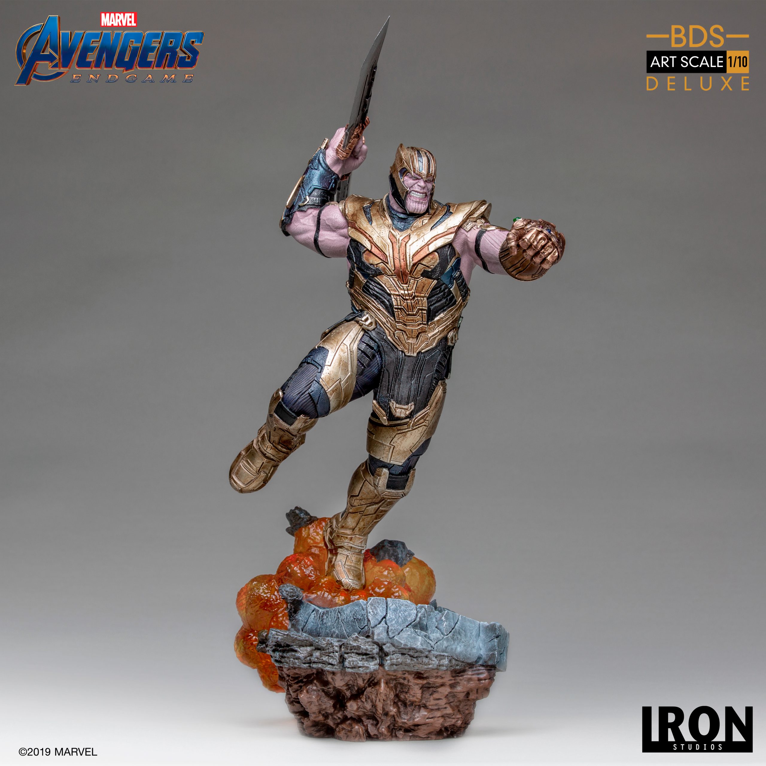 Thanos Deluxe Avengers: Endgame 1/10 ironstudios