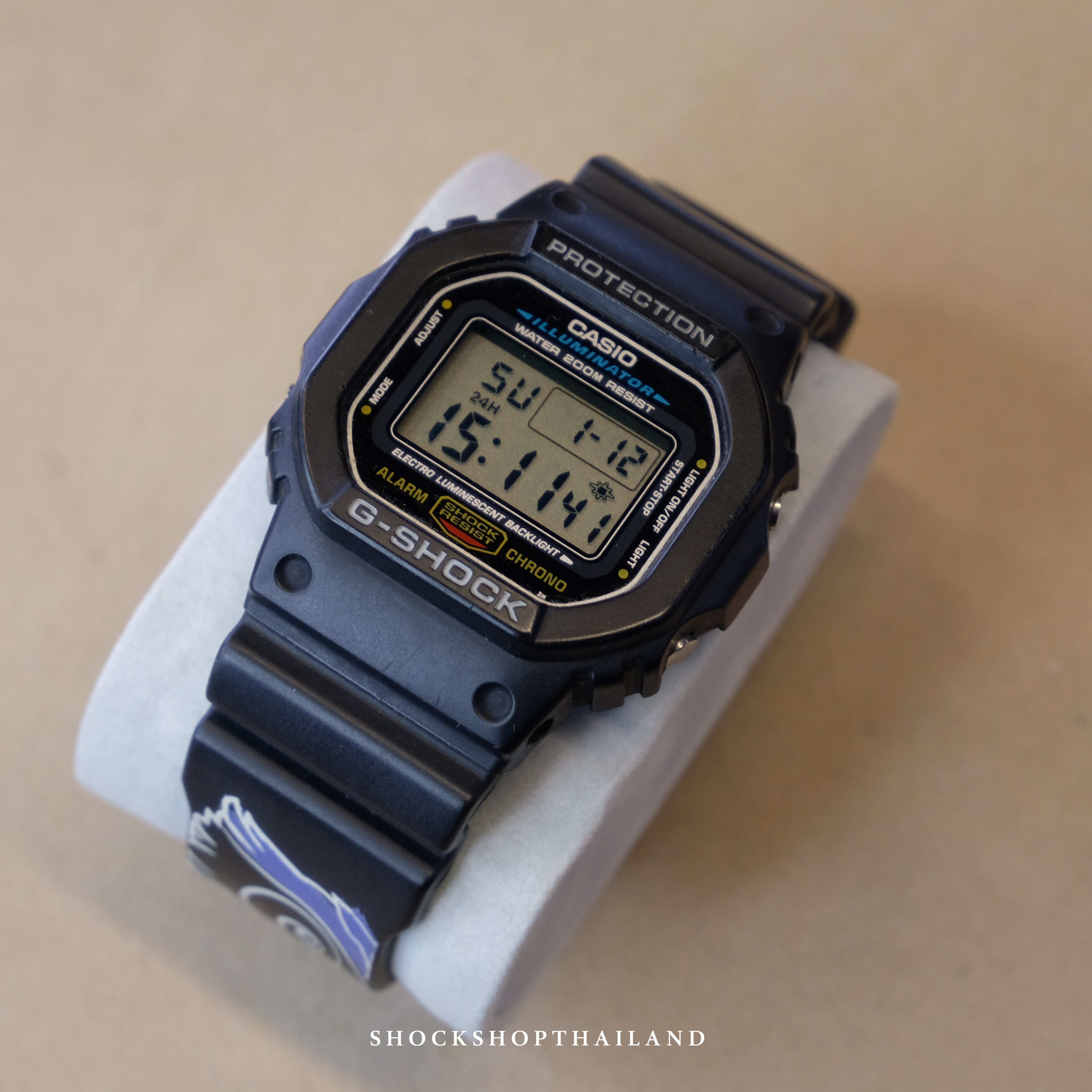 Casio G-Shock X Urboy TJ Limited นาฬิกาผู้ชาย มือสอง ของแท้ รุ่น DW-5600E-1 จีช็อค