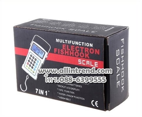 เครื่องชั่งน้ำหนักดิจิตอลแบบพกพา สีเงิน