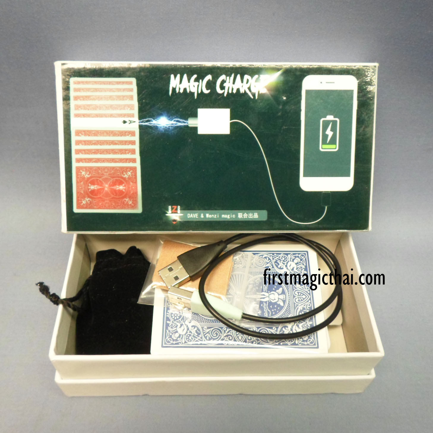 ชาร์จมือถือ กับไพ่ / Magic Charge