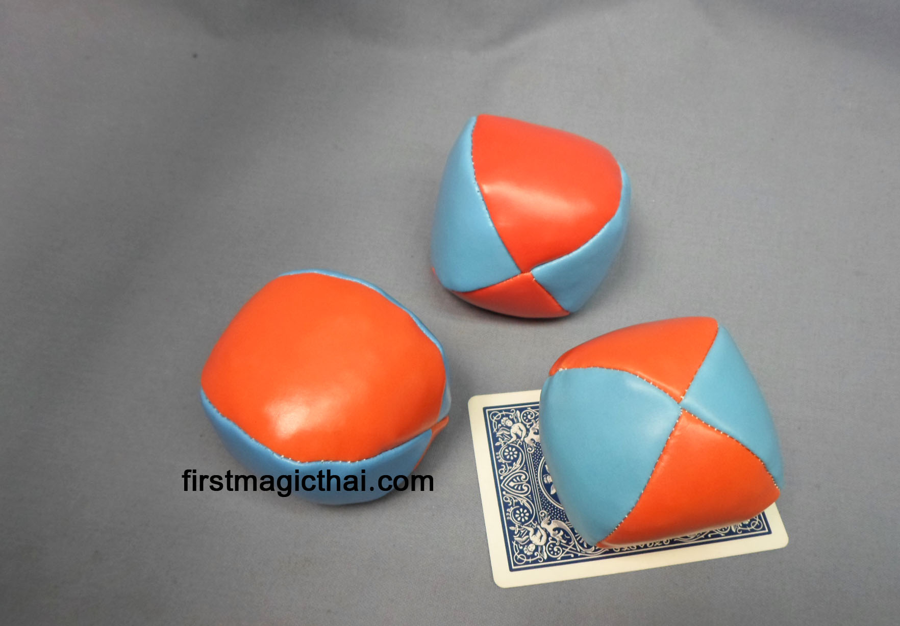 ลูกบอลโยน ฟ้า-ส้ม / Juggling Balls