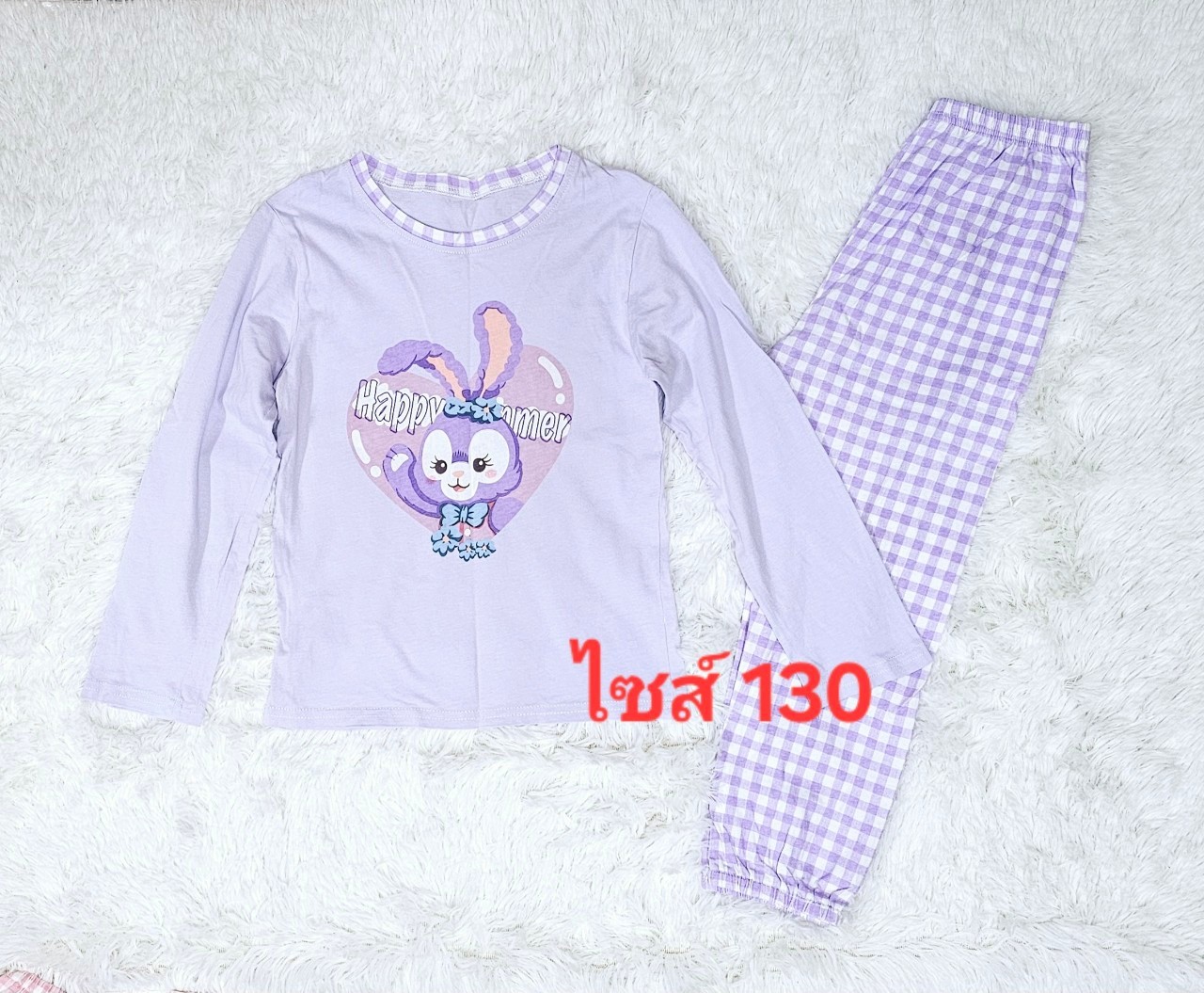 ชุดนอน ไซส์ 130 มือสอง สภาพ 80 % ผ่านการซักไม่ผ่านการใช้งาน