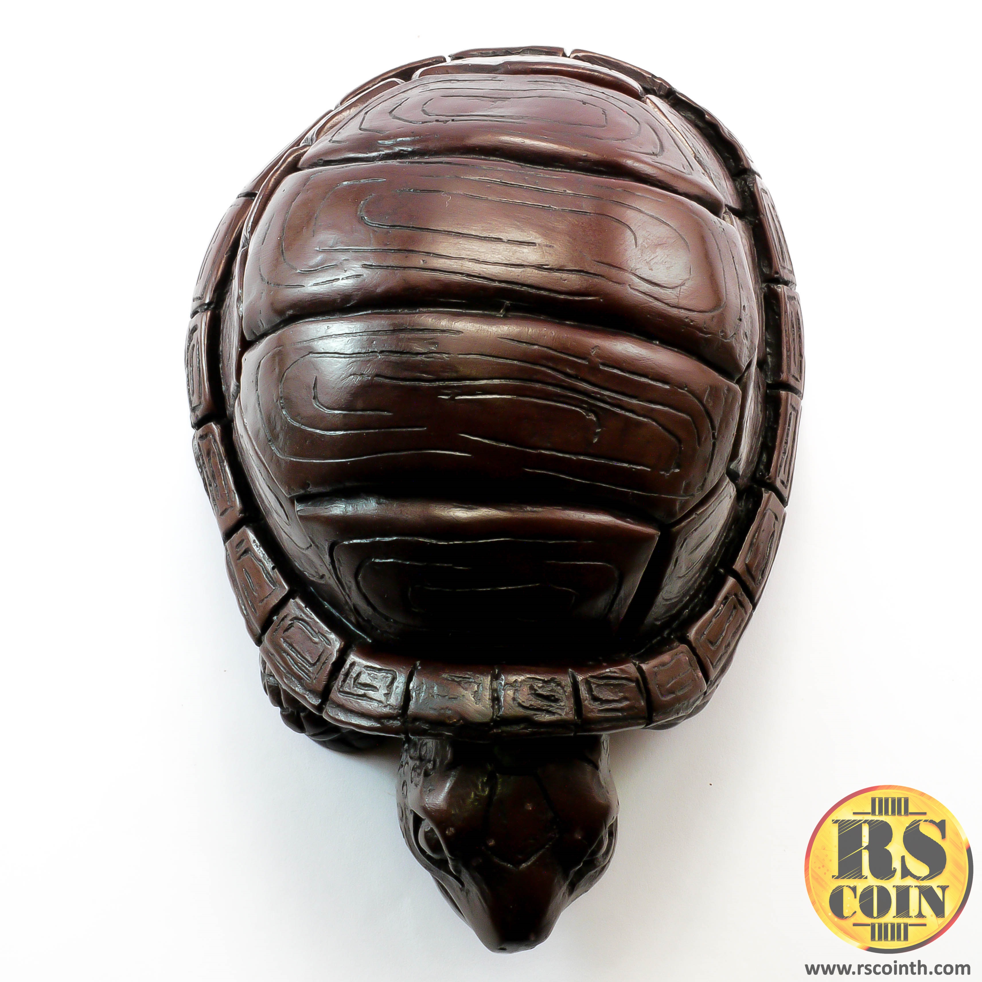 รูปปั้นหิน - เต่าตลับ (Thai Sculpture Stone Reptile Animal Turtle)