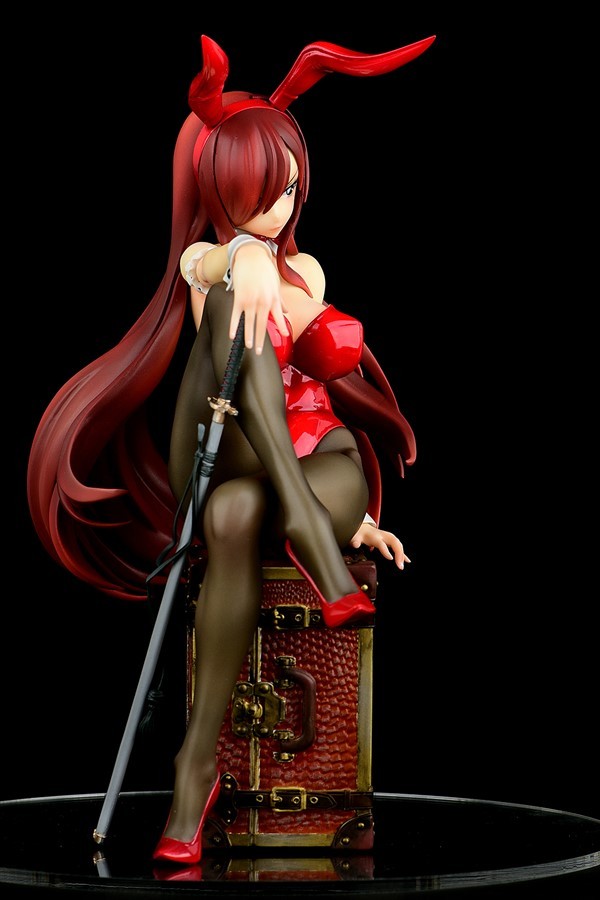 Erza Scarlet Bunny girl Style Type Rosso