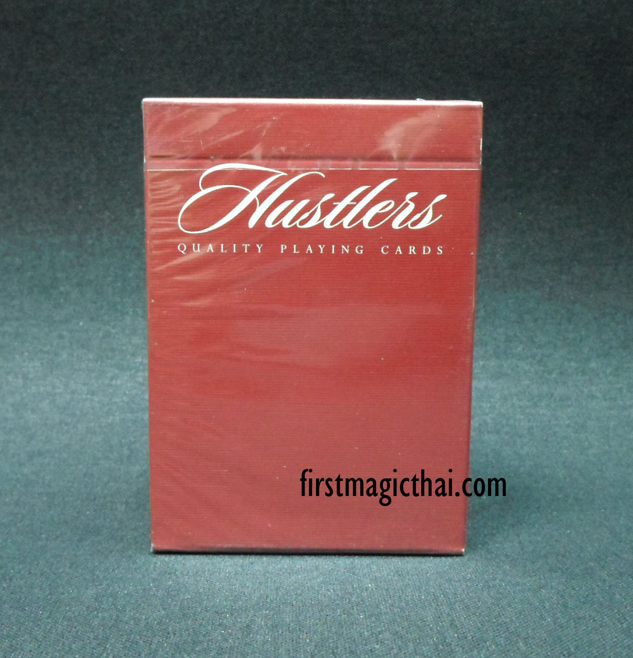 Red Madison Hustlers Playing Cards
