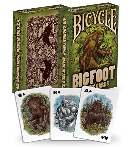 Bicycle Bigfoot Playing Cards