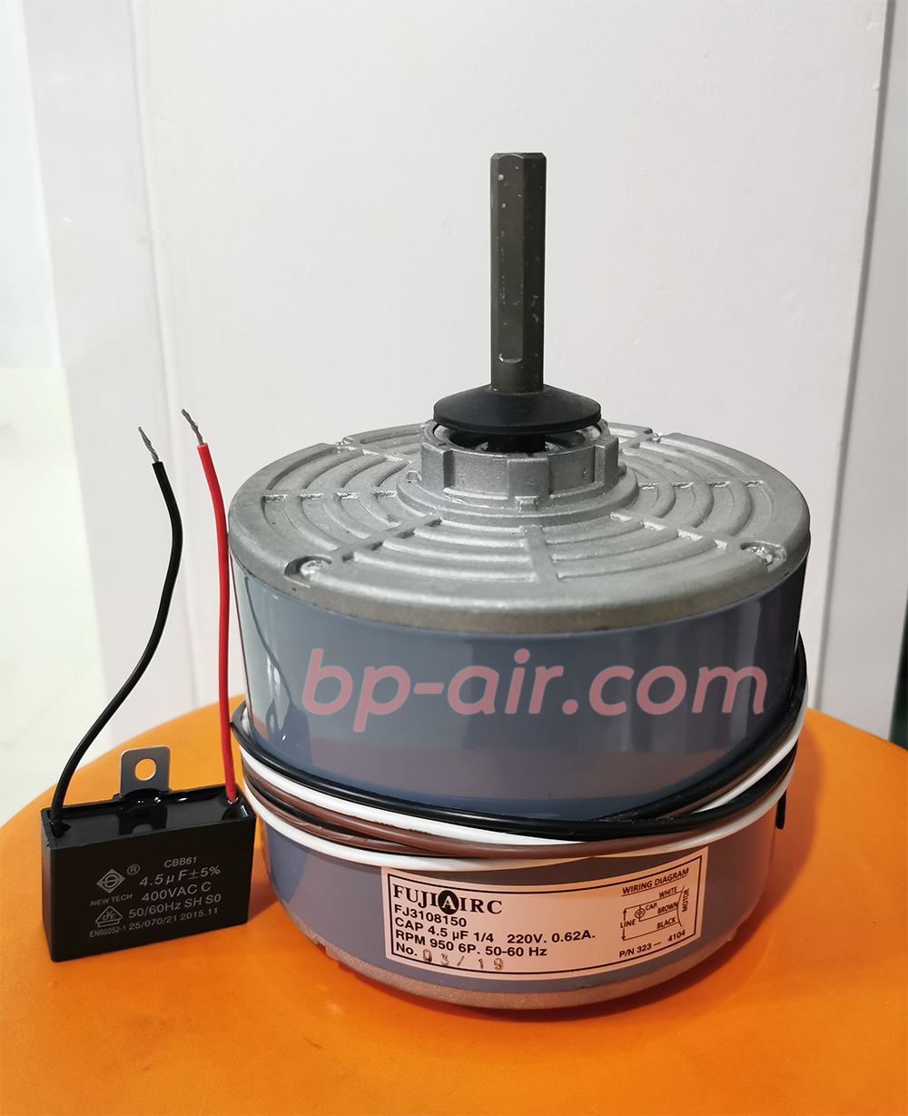 มอเตอร์คอล์ยร้อน แบบกลม 1/4 HP