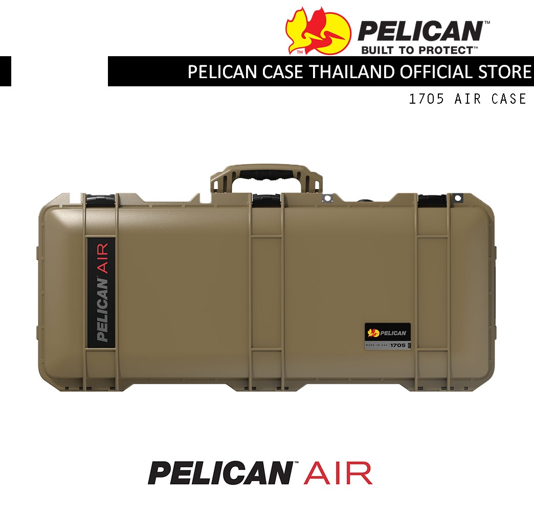 Pelican 1705 Air Case with Foam - OCP Tan