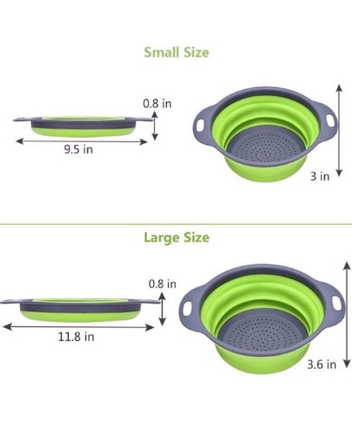 ชามล้างผักซิลิโคน ที่ล้างผัก