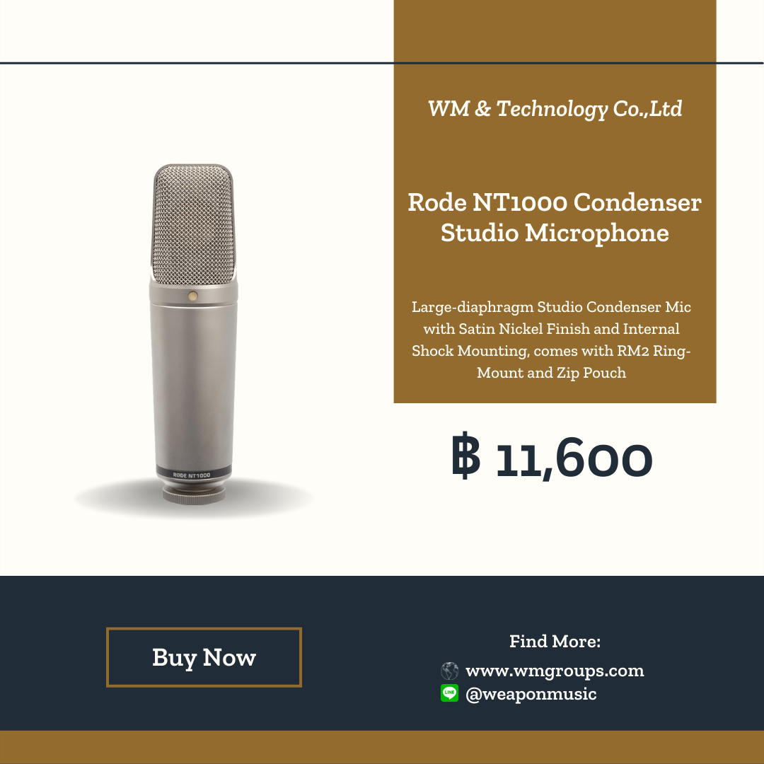 Rode NT1000 Condenser Studio Microphone