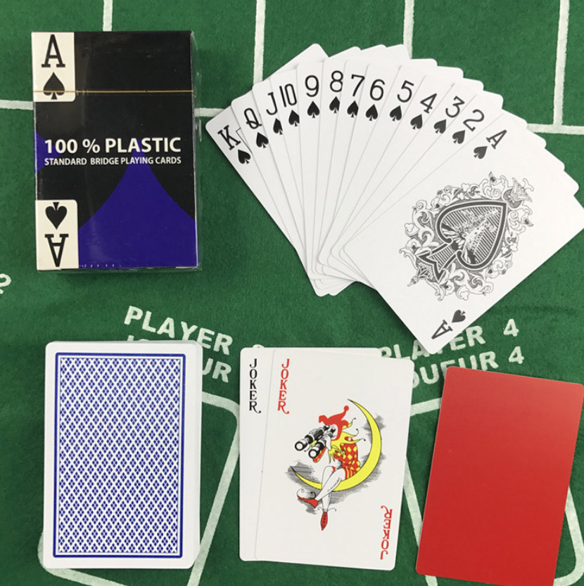 Plastic Standard Bridge Playing Cards