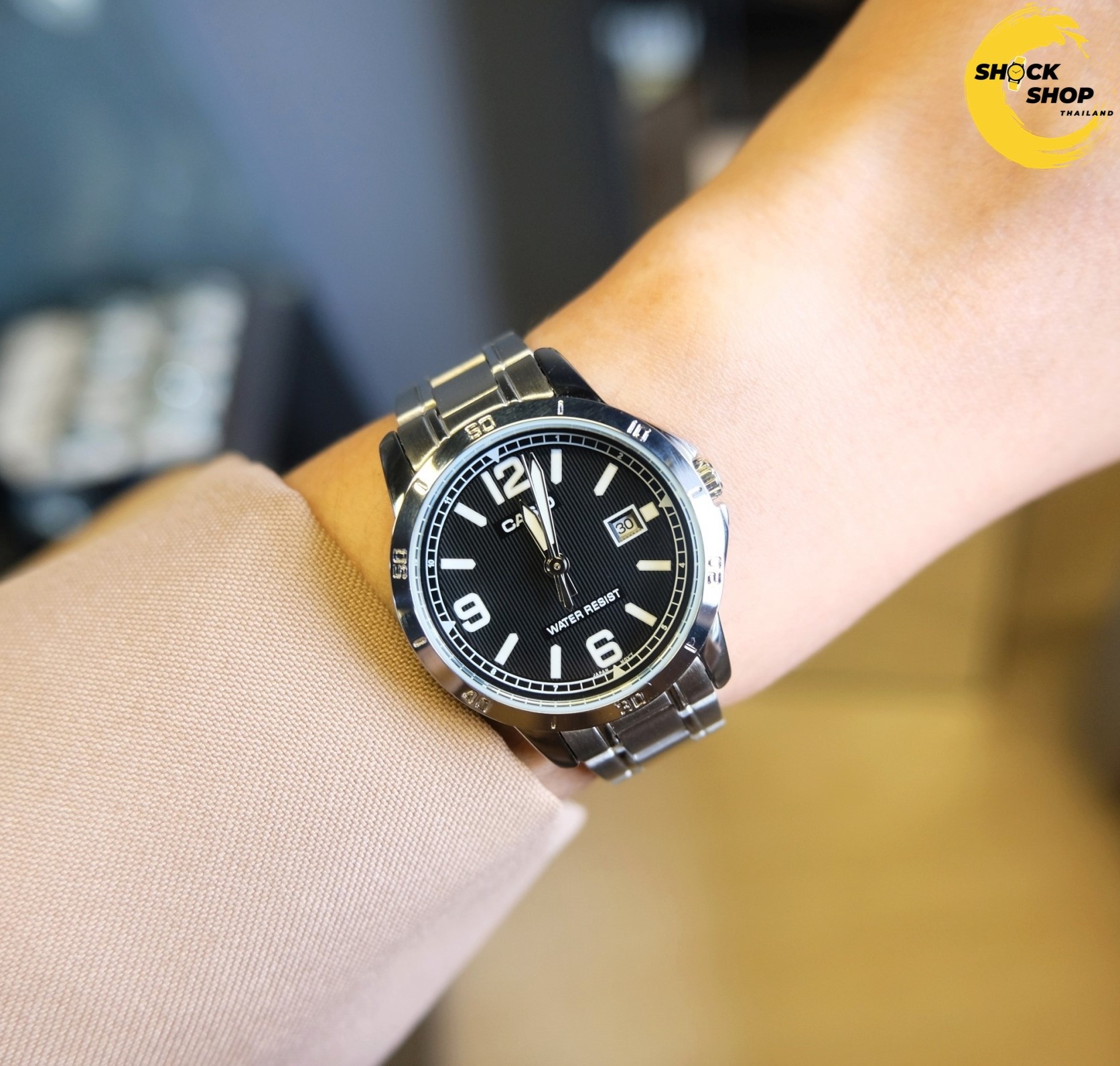 นาฬิกาผู้หญิง CASIO รุ่น LTP-V004D-1B2 คาสิโอ