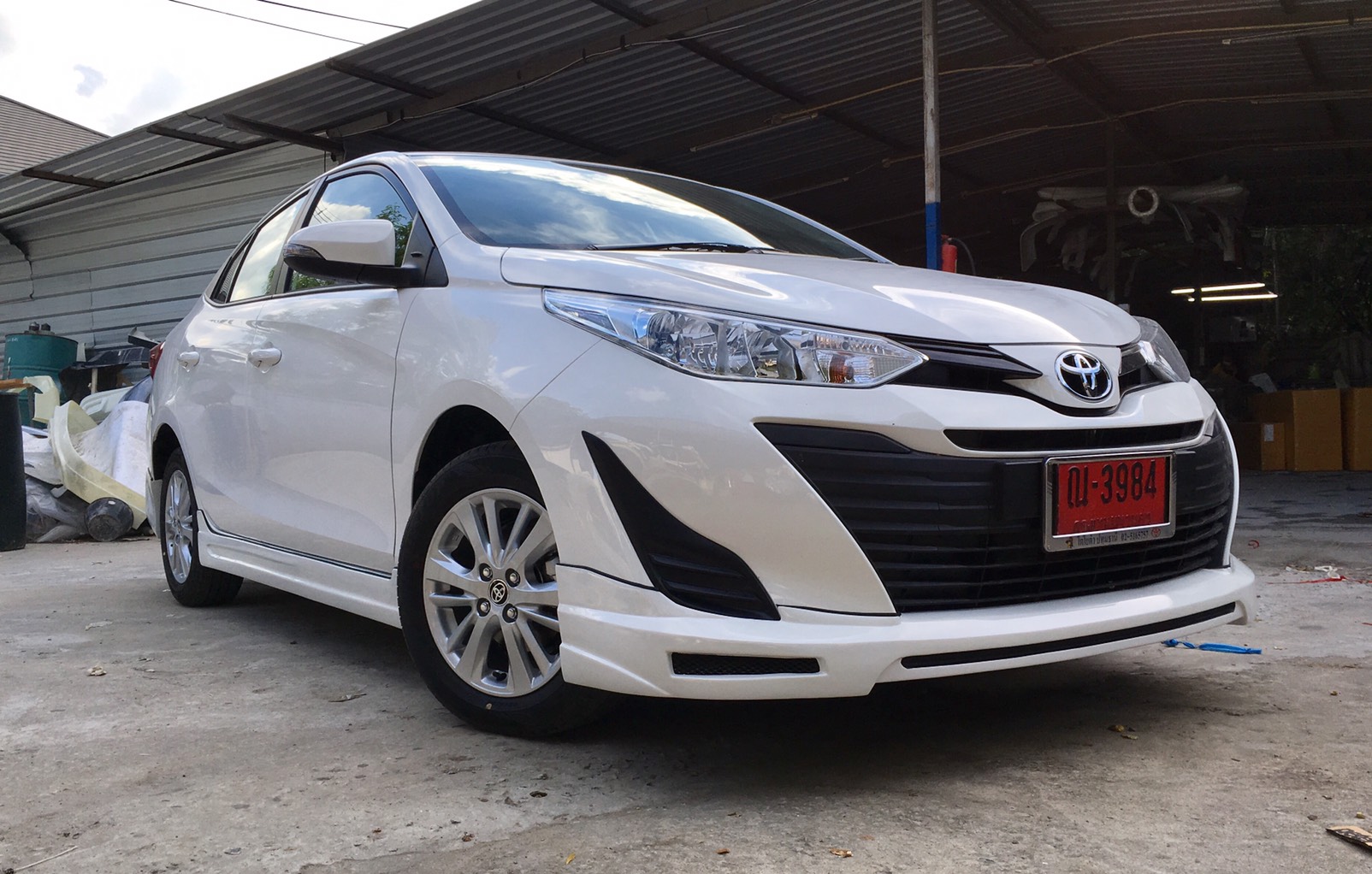 ชุดแต่ง Toyota Yaris 2017 By TP