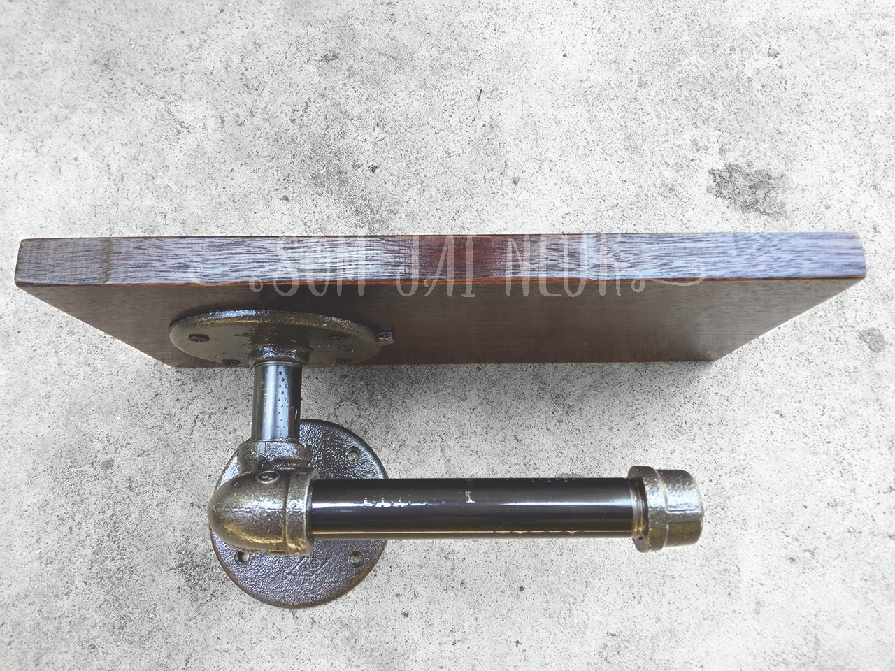 ที่แขวนกระดาษทิชชู่ในห้องน้ำสไตล์ลอฟท์