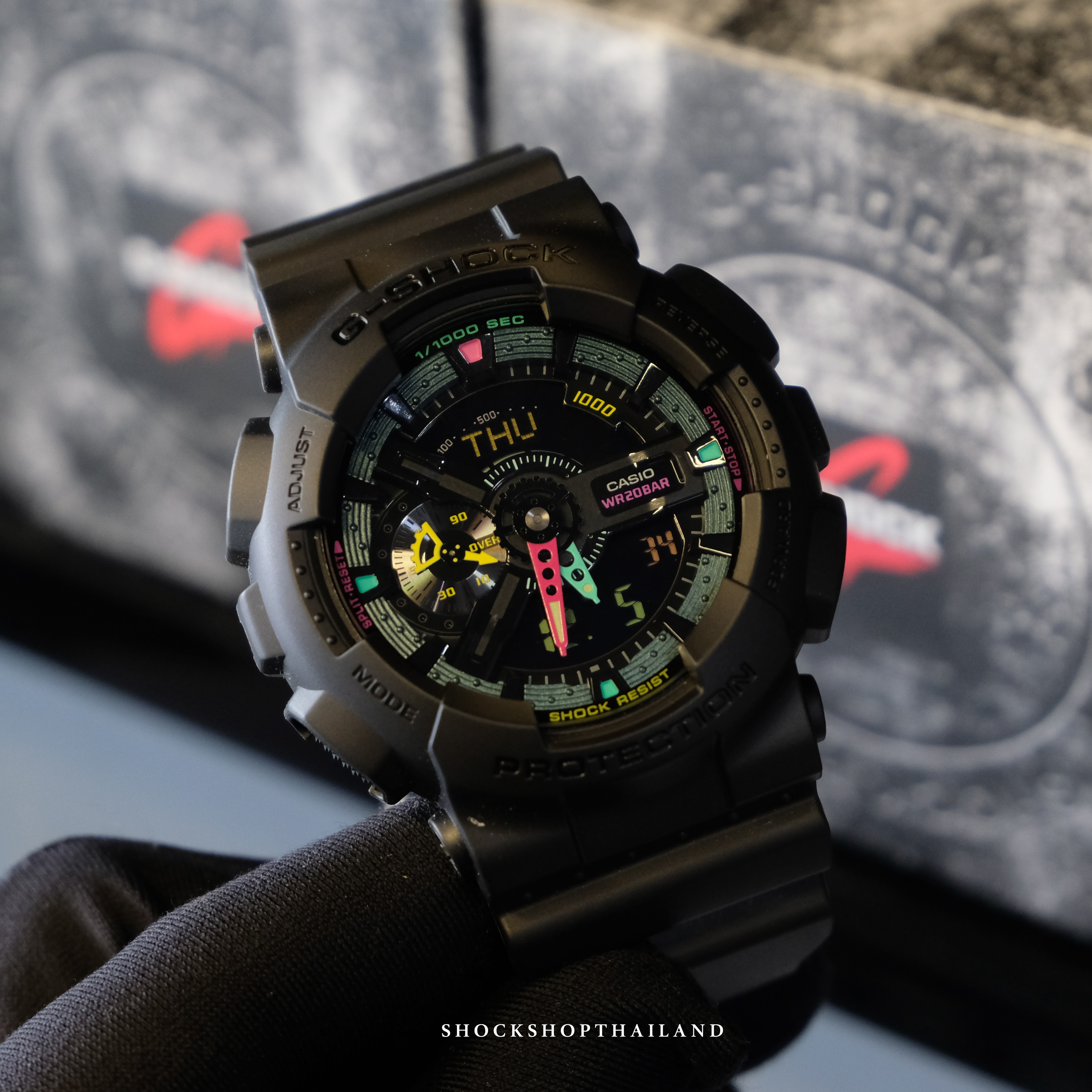 นาฬิกาผู้ชาย G-SHOCK รุ่น GA-110MF-1A ซีรีส์ 110 จีช็อค