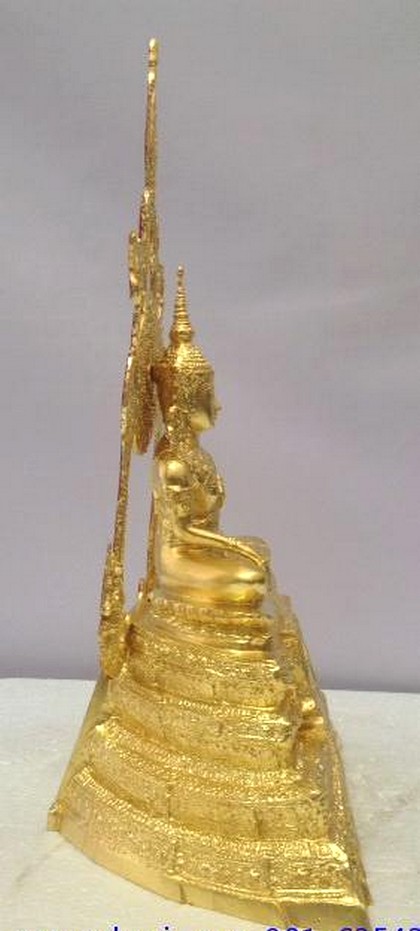 พระ สมเด็จองค์พระปฐม 5 นิ้ว ลงรัก ปิดทอง