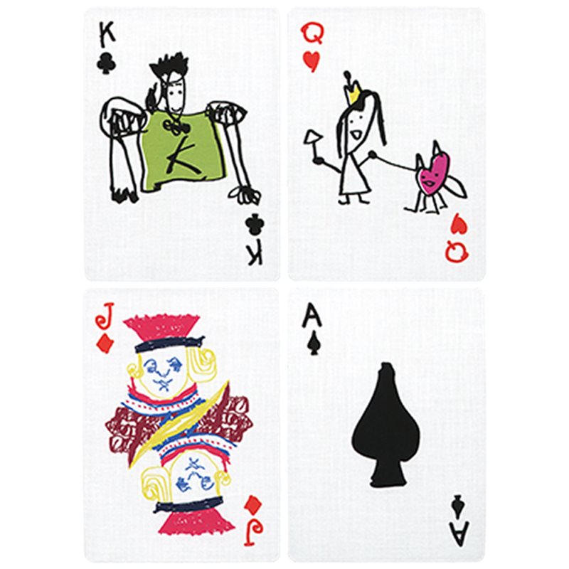Playing Cards Created By Children In South Korea Ver.01