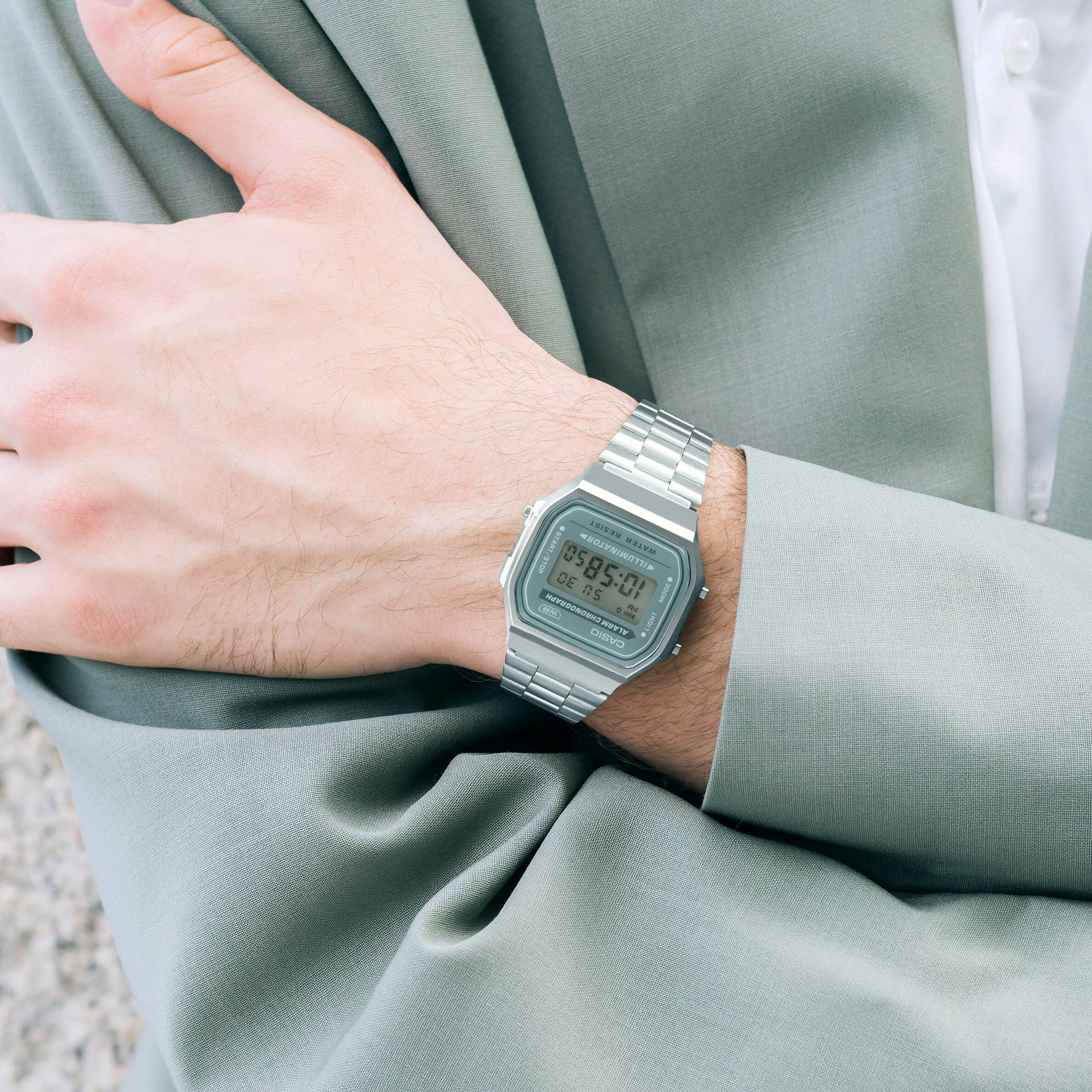 นาฬิกาผู้หญิง Casio รุ่น A168WA-3AY คาสิโอ