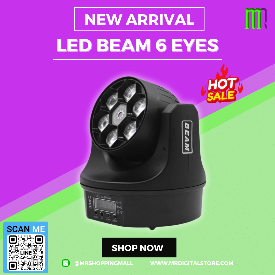 LED Beam 6 Eyes