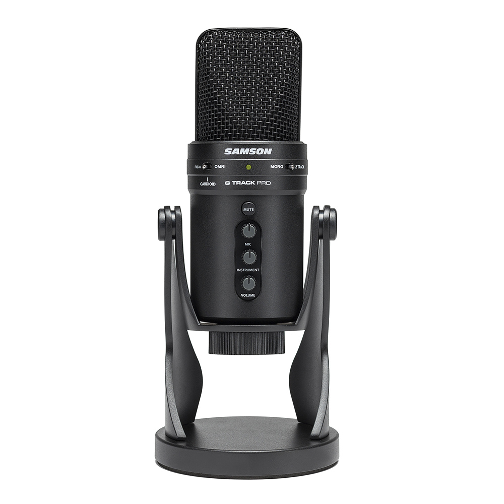 ไมโครโฟน Samson G-Track Pro – Professional USB Microphone with Audio Interface